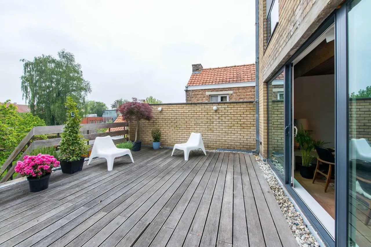 Vintage Duplex in Bruges Appartement